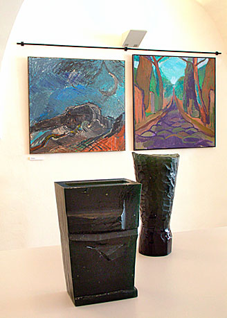 2006 – „Anna Polanská – sklo,
Tomáš Plesl – obrazy“,
Galerie Josefa Sudka, Na Úvoze, Praha