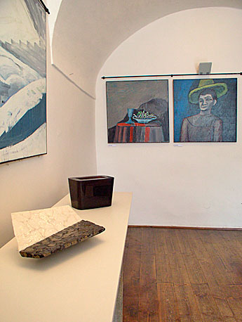 2006 – „Anna Polanská – sklo,
Tomáš Plesl – obrazy“,
Galerie Josefa Sudka, Na Úvoze, Praha